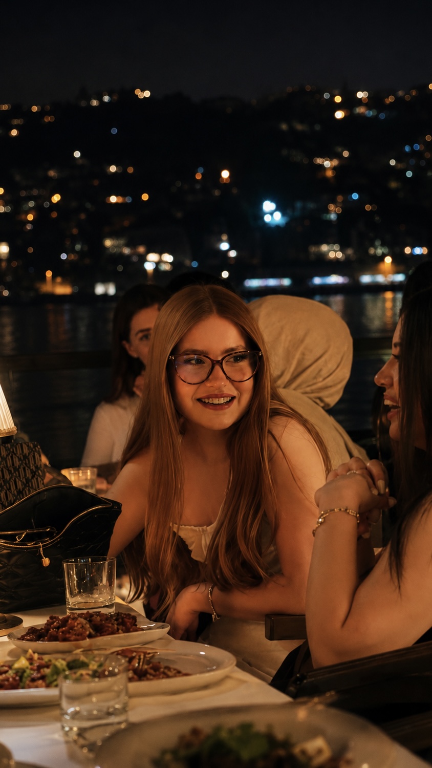 İstanbul'da Boğaz Manzaralı Romantik Akşam Yemeği İçin En Güzel Mekân